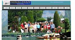 Desktop Screenshot of himalayantours.com